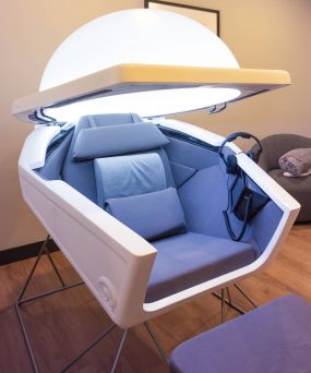 The Meridian apartments somadome relaxation chair