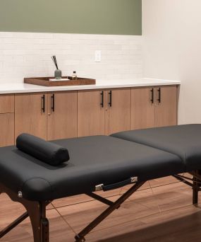 The Meridian apartments massage table
